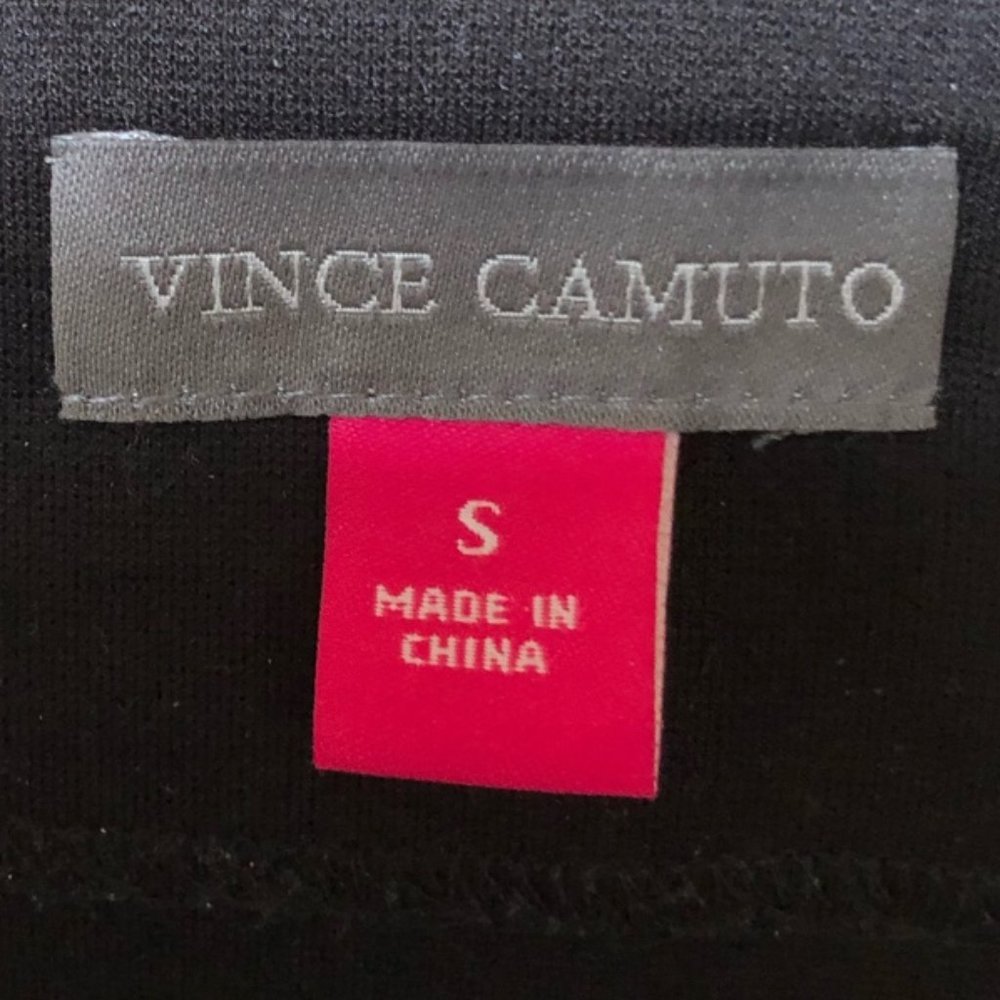 🎉HP!🎉 VINCE CAMUTO Ponte Knit Midi Pencil Skirt Black S - Picture 3 of 7
